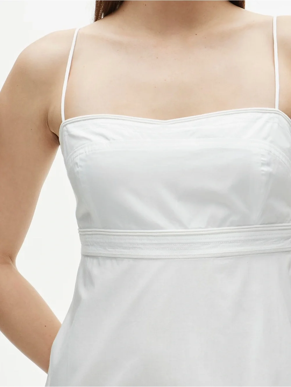 NWT J. Crew Empire-Waist Dress in Cotton Poplin Size 16